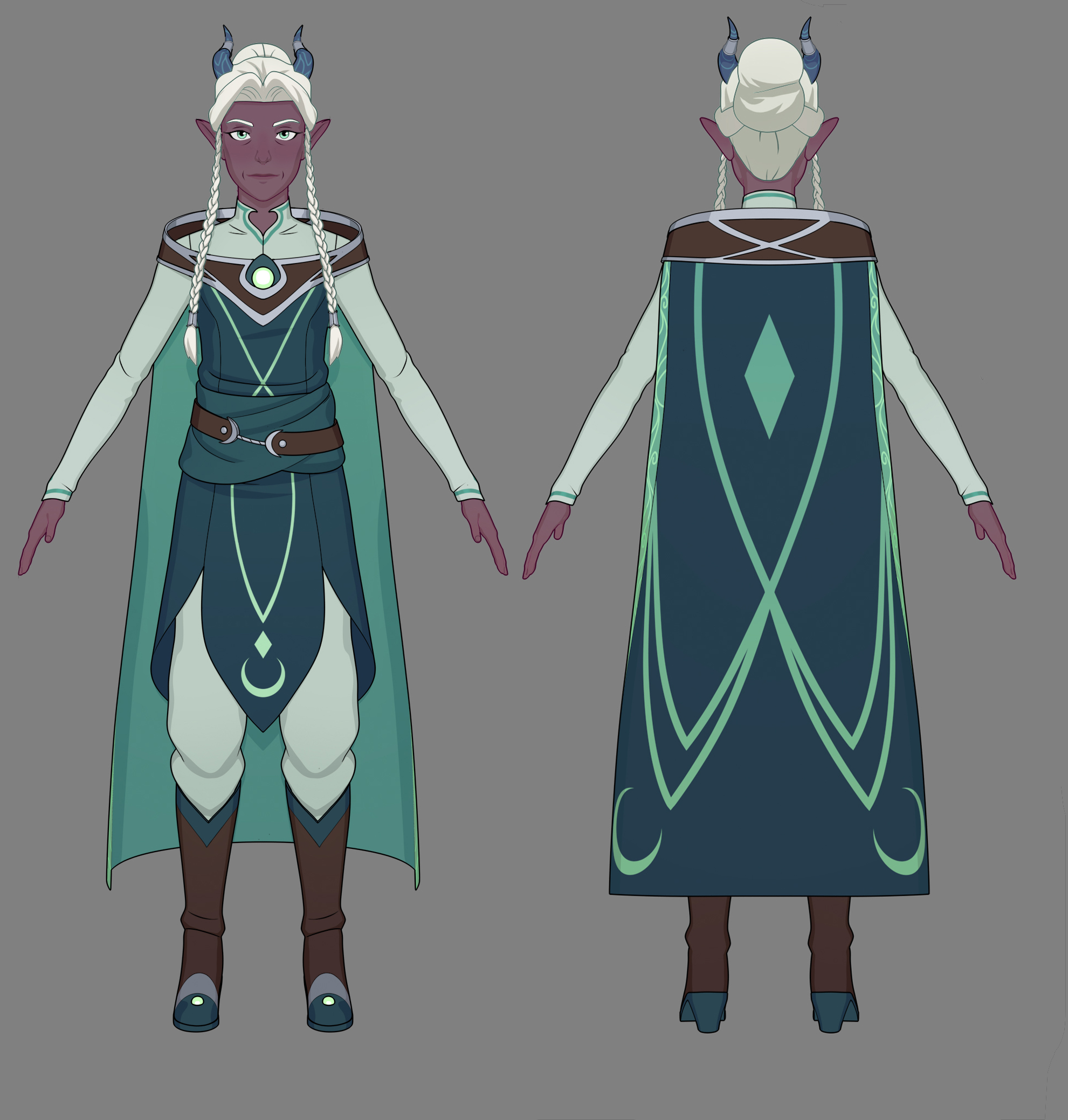 Character Reveal: Moon Mage Lujanne – The Dragon Prince