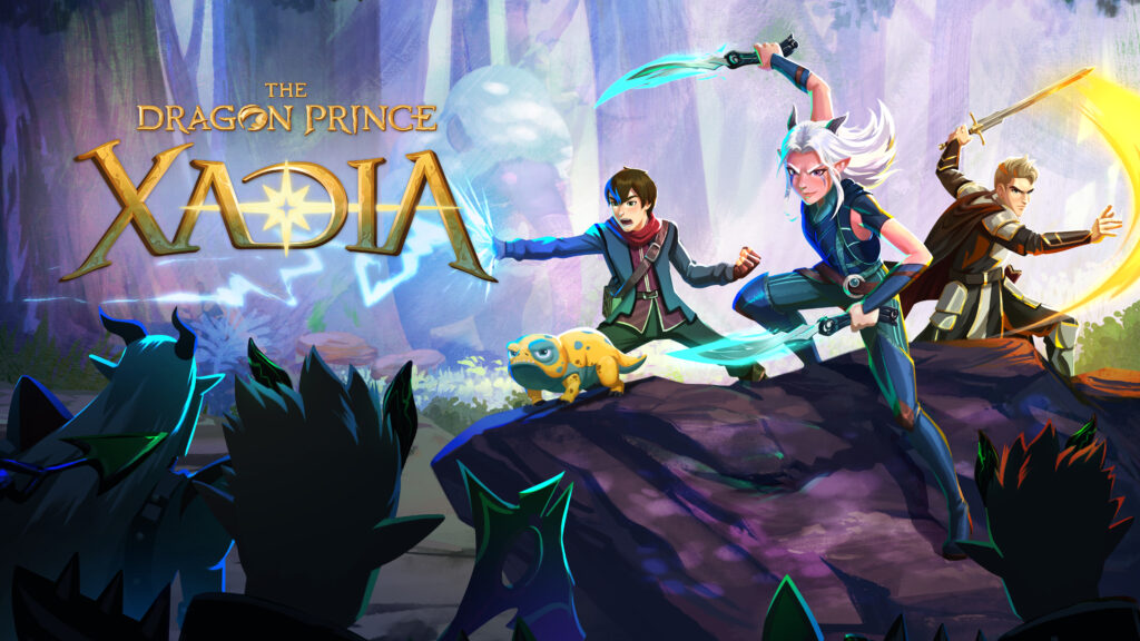 The Dragon Prince Xadia key art